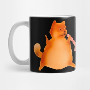 red cat Mug